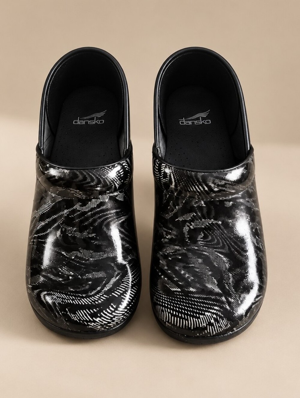 Dansko Professional Clogs with Patterned Finish Size 10.5-11